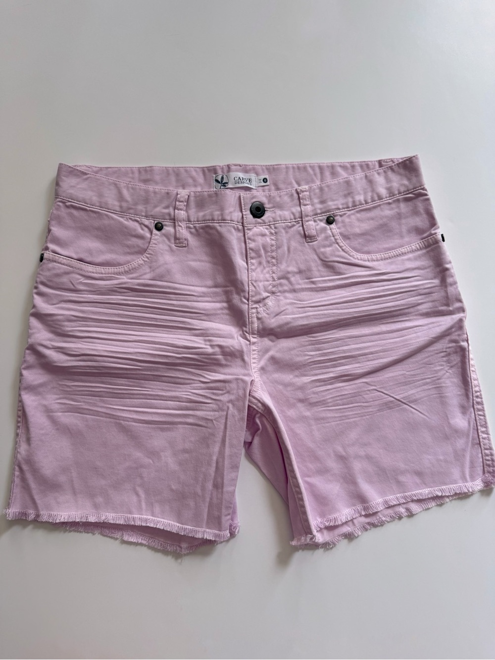 Carve Designs Pastel Pink Jean Shorts